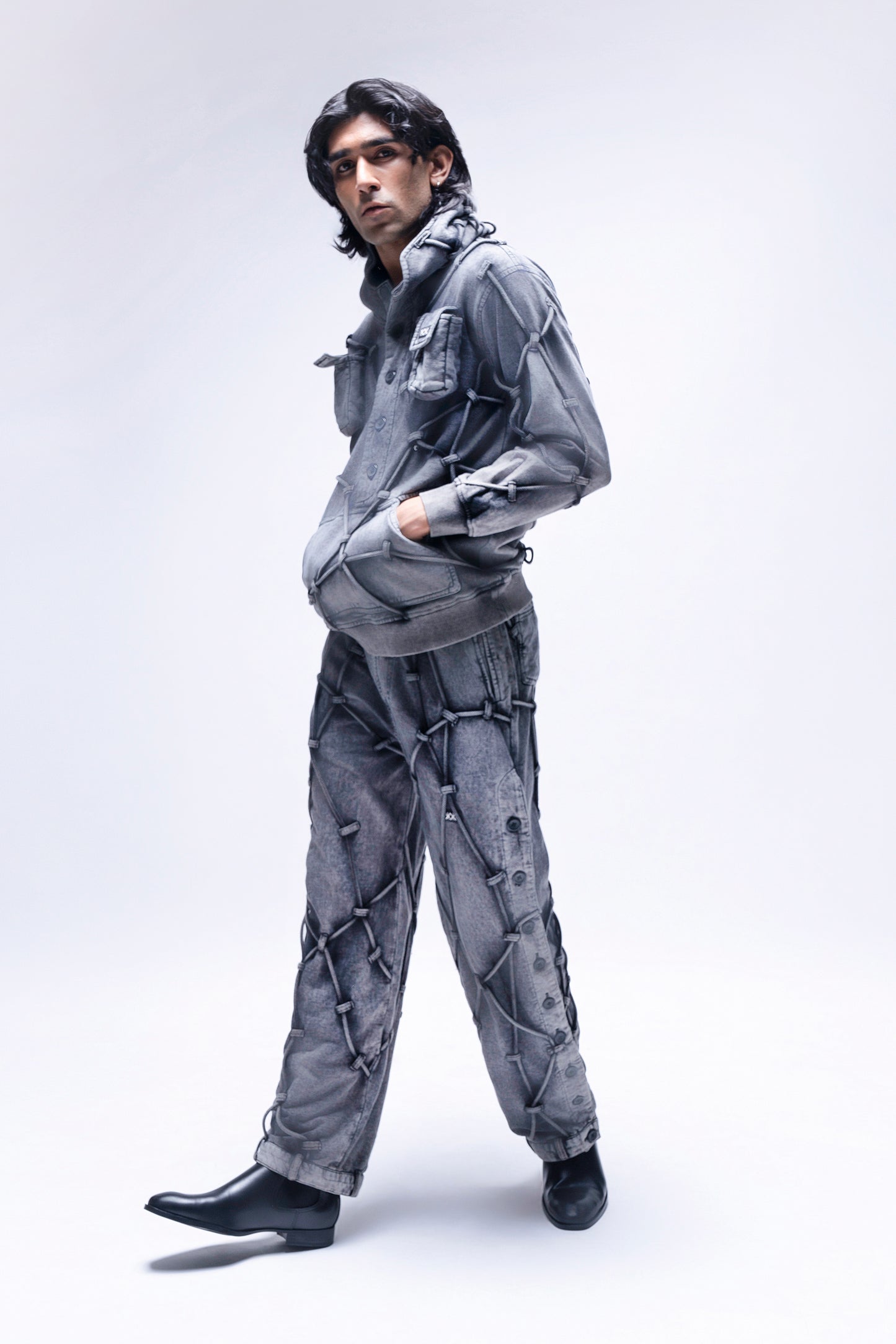 Rope Knit Hoodie