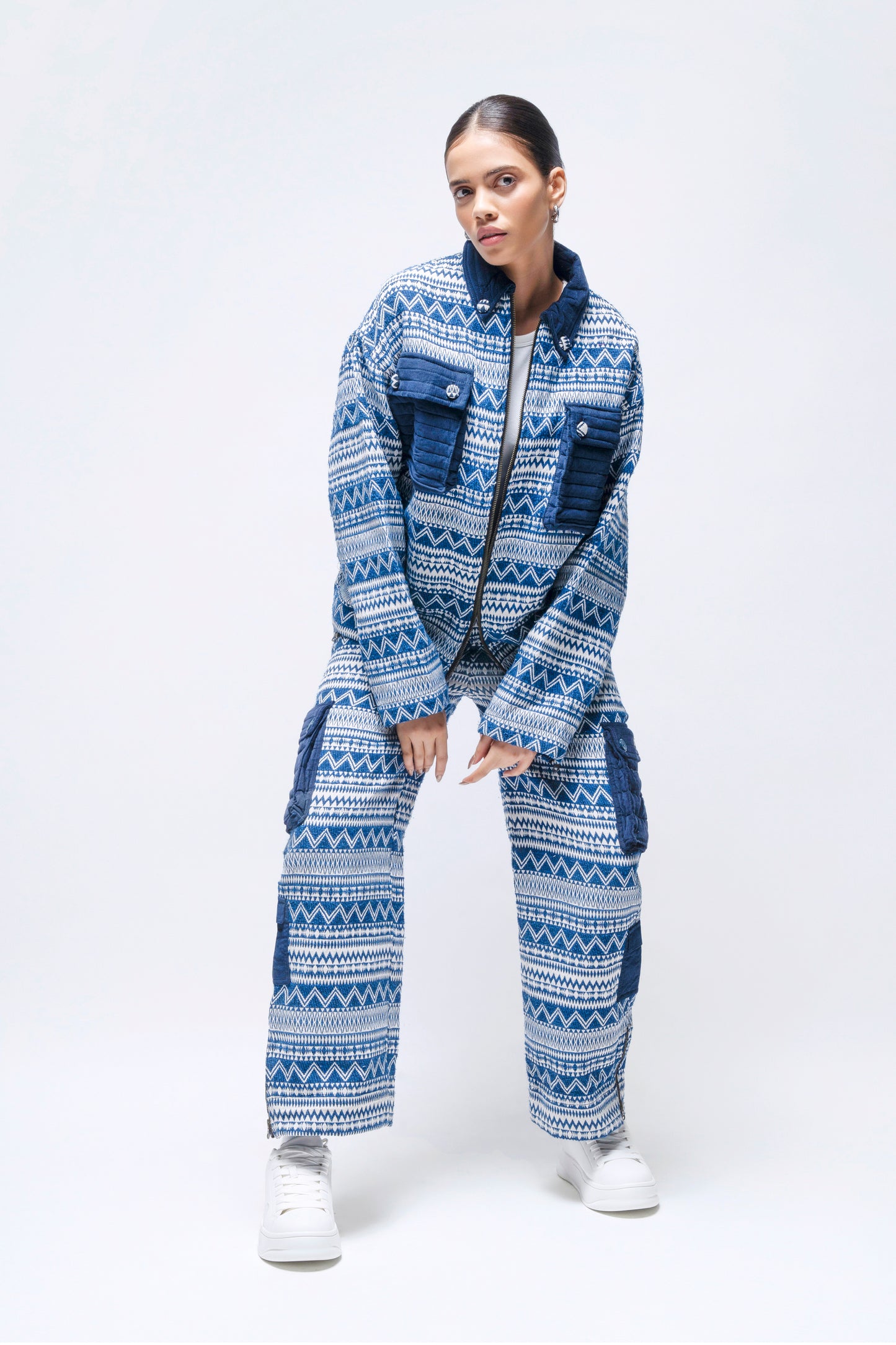 Tribal Jacquard Pants