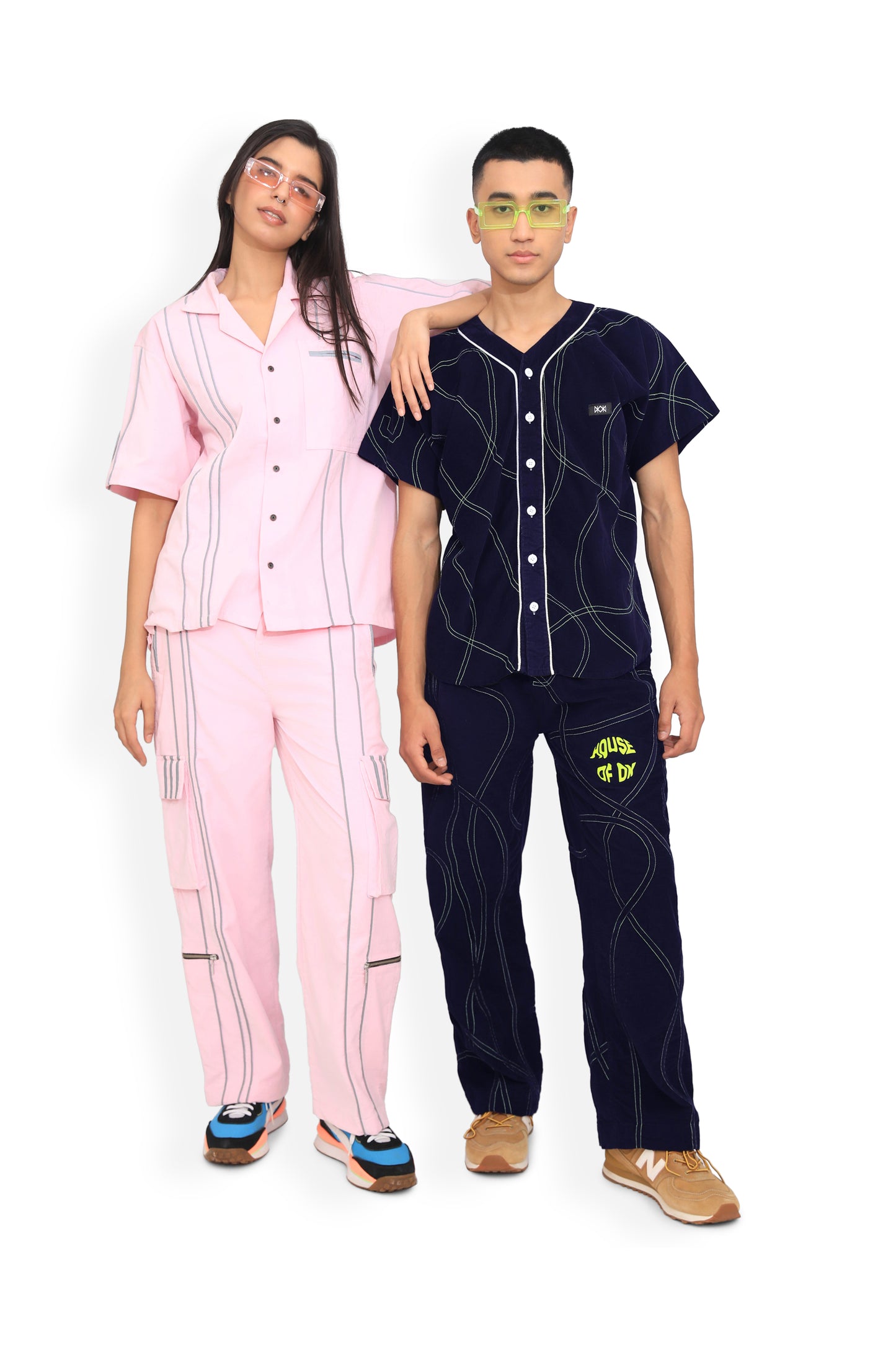 Pink Cargo Pants