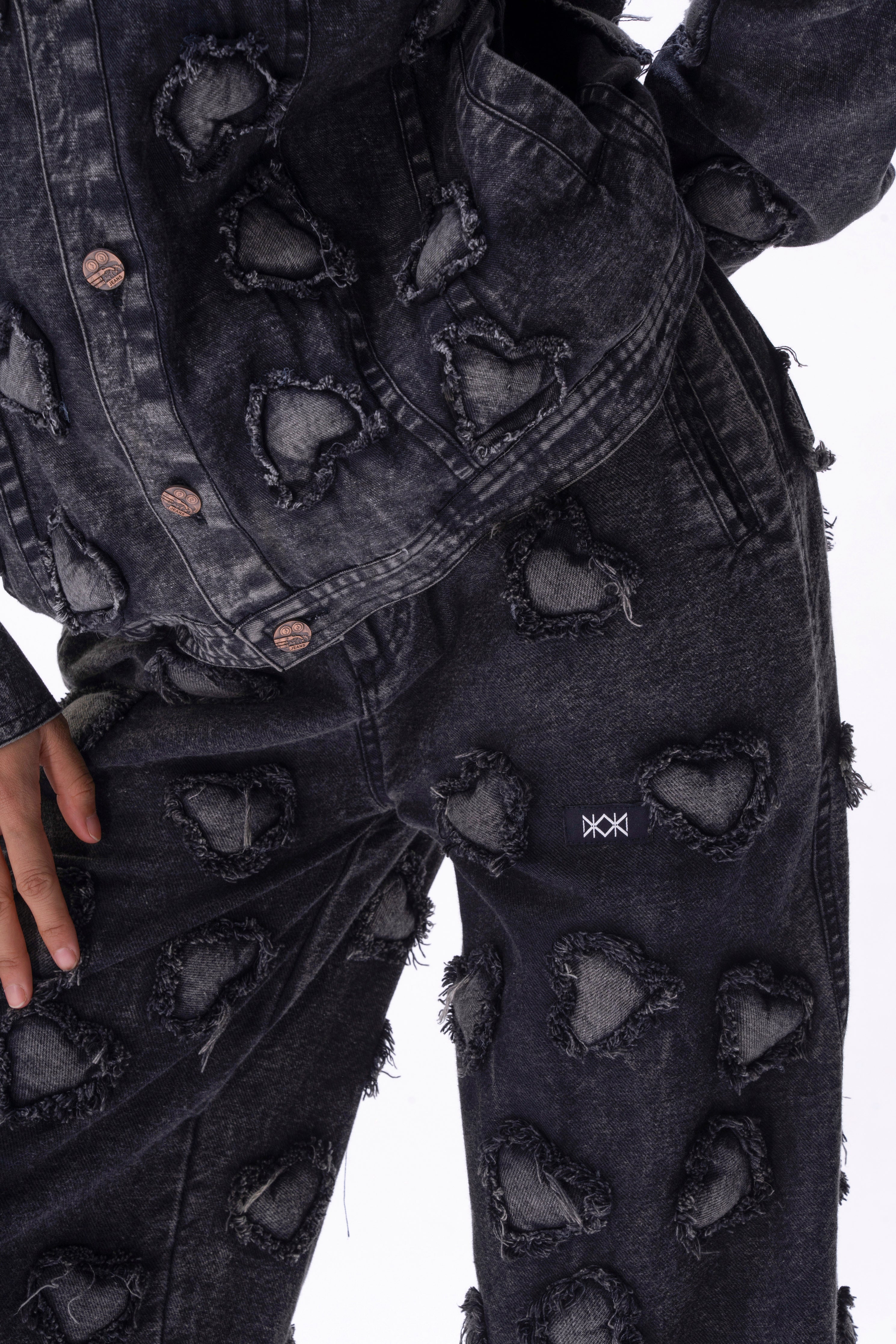 Denim Heart Jacket | House of DK