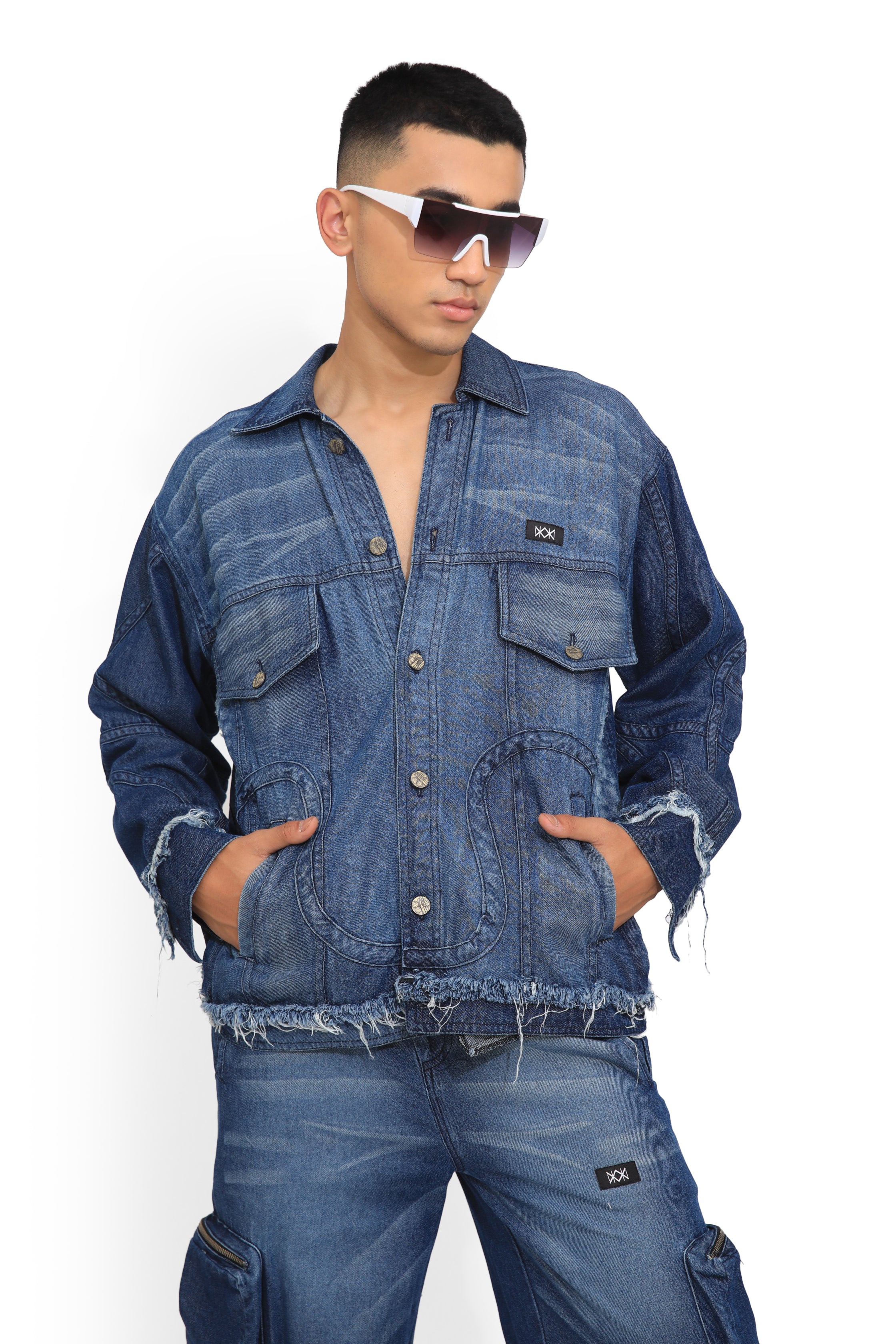 Fashion Men's Denim Jacket Plus Size 5XL 6XL 7XL Light Blue Denim Jacket  Men Fashion Design Spring Large Male Oversized Jean Jacket | Jumia Nigeria